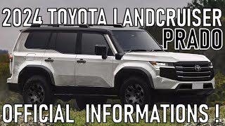 ALL NEW 2024  2025 TOYOTA LAND CRUISER PRADO  SPECIFICATIONS REVEALED amp OFFICIAL INFORMATIONS [upl. by Haikan116]