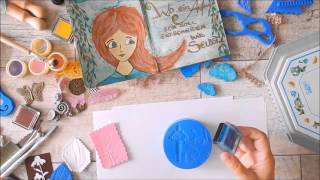 Mein FORMYMoosgummiStempelTestDIYBastelAnleitungTutorial [upl. by Enirak753]