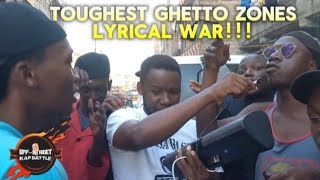 Mad Gaza Republic VS Limitless Rap Battle  Ghetto TOUGHEST zones In A LYRICAL War [upl. by Orelie153]