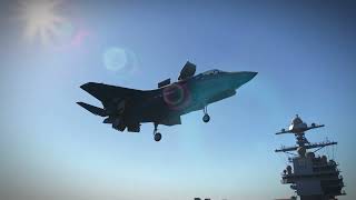 F35B Jet Vertical Take Off  MSFS 2020 [upl. by Ingunna]