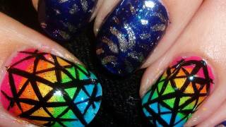 NYC Ball Drop New Years Nail Art [upl. by Tsepmet]