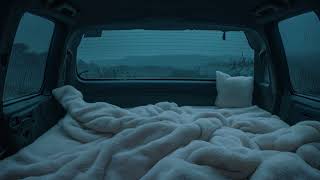 Drift off to sleep while car camping in a rainstorm  peaceful rain ambience [upl. by Cryan]