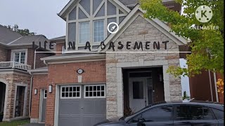 Home tour  Basement in canada  New immigrant accommodation in canada [upl. by Wilmer867]