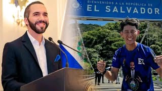 😱Impresionante lo que el Presidente Nayib Bukele le prometió a Shin Fujiyama 🚨 [upl. by Anelet]