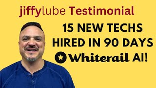 Jiffy Lube TRIPLED Their Hiring Rate with Whiterail amp You Can Too [upl. by Presley]