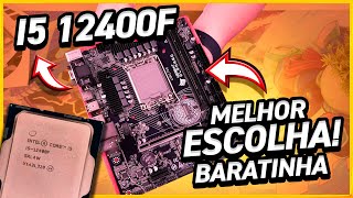 Essa Placa Mãe é Perfeita para o I5 12400F Sem Gastar Muito Alphard H610MT LGA 1700 [upl. by Whitby]