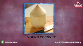 Raw and Husk Coconut By RJS Exporter Madurai [upl. by Cardinal878]