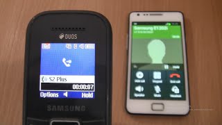 Over the Horizon Incoming call amp Outgoing call at the Same Time Samsung Galaxy S2 WhiteE 1202i [upl. by Justino723]