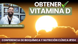 Reducir Fatiga y Depresión con Vitamina D  Conferencia 104  Dr Benjamín PhD [upl. by Eledoya]