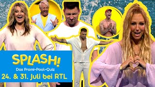 Splash Das PromiPoolQuiz 💧  Offizieller Trailer  RTL [upl. by Rooke]