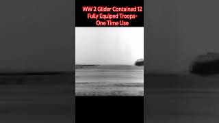 WW 2 Actual Glider Footage Taking Off to Deliver Troops Behind Enemy Lines ww2 militaryhistory [upl. by Ariahay]