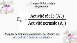 Exemple du principe de la méthode de limputation rationnelle [upl. by Adnauqaj]