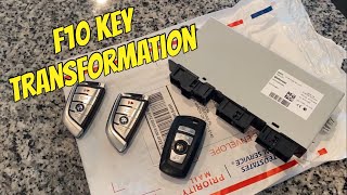 BMW F10 535i Key Fob Update [upl. by Ecinnaj]