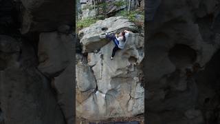 “The Swollen Goat V1” Stone Fort  Little Rock City rockclimbing bouldering climbing climber [upl. by Clippard]