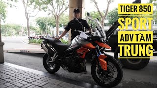 Triumph D7  Review nhẹ Tiger 850 sport dòng ADV tầm trung [upl. by Aekerly]