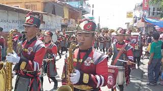 CITIZENS BRIGADE BAND OF DASMARINASMARCHING BAND PARADE AT MARAGONDONCAVITE [upl. by Yeneffit380]