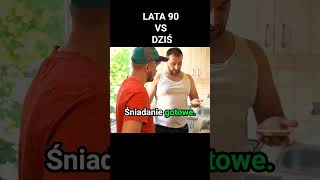 LATA 90 VS DZIŚ shorts kabaret humor [upl. by Muldon]