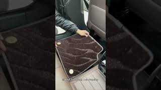 Nappa leather car floor mat [upl. by Morel206]