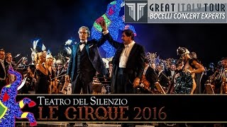 Teatro Del Silenzio 2016 Concert Tour [upl. by Nylareg]