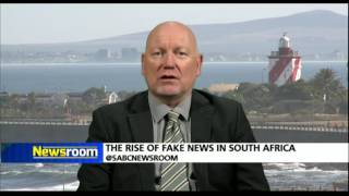 Newsroom The rise of fake news in South Africa [upl. by Higley728]