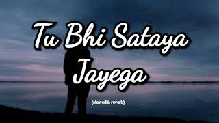 Tu Bhi Sataya Jayegaslowed amp reverb  Vishal Mishra  sadsong  Keerthys Editor [upl. by Fisuoy]