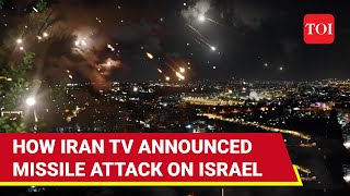 In The Name Of Allah Moment Iran Announced Attack On Israel  Watch Dramatic Announcement [upl. by Namrej]