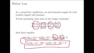 12 Walras Law [upl. by Naujat494]