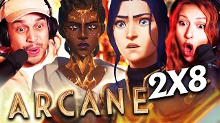 ARCANE SEASON 2 EPISODE 8 REACTION  THIS SHOW IS SPECTACULAR  2X8  FIRST TIME WATCHING  REVIEW [upl. by Rediah]