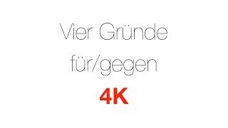 Vier Gründe für und gegen 4K  Zusammen mit SmartReview [upl. by Nnire]