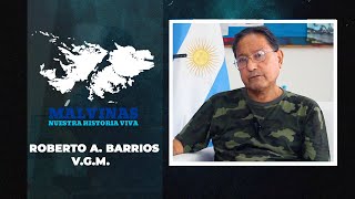 MALVINAS NUESTRA HISTORIA VIVA ROBERTO ANIBAL BARRIOS [upl. by Melli]