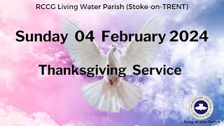 LWP Stoke Thanksgiving Service 04 February 2024 [upl. by Eiramnaej]