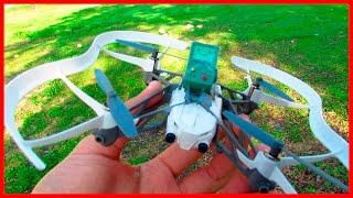 VUELO PARROT MINI DRONE AIRBORNE CARGO EN ESPAÑOL Mini drones por control Wifi [upl. by Alves682]