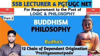 Buddhism Philosophy Dependent OriginationPratityasamutpada SSB PGT Philosophy [upl. by Enovad628]