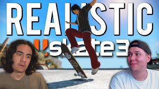 Can I Teach ZexyZek To Skate Realistic in SKATE 3 [upl. by Madelyn]