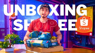 MEGA UNBOXING SHOPEE [upl. by Nisse]