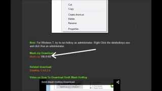 How to Download DotA Mash HotKey [upl. by Lally]