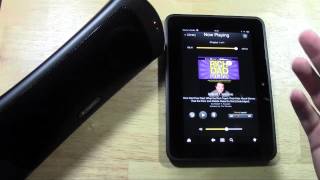 Kindle Fire HD How to Connect a Bluetooth Device Speaker​​​  H2TechVideos​​​ [upl. by Hanschen]