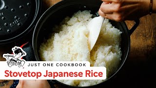 Mastering the Art of Stovetop Japanese Rice [upl. by Caspar]