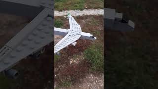 boeing b52 crash near the Fairchild air force base recreated in lego [upl. by Hannus]