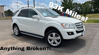 2011 Mercedes Benz ML 350 4MATIC POV Test Drive amp 94000 Mile Review [upl. by Capps]