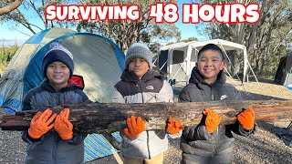 Surviving 48 Hours In The Bush Calvin CKN [upl. by Ayortal121]