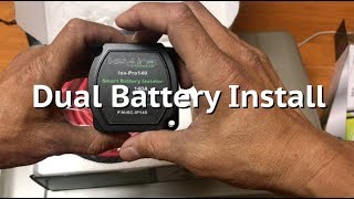 Dual Battery Isolator Install Step by step [upl. by Arrekahs]