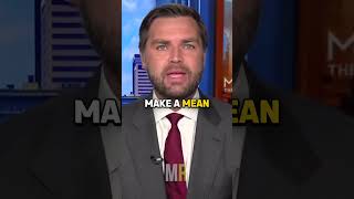 JD Vance SHUTS DOWN False Argument of NBC Reporter [upl. by Aerdnua]