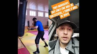 BIVOL VS BETERBIEV TRAINING WHO WINSbivolbeterbievboxing bivol beterbievbenavidezcaneloalvarez [upl. by Hewes]