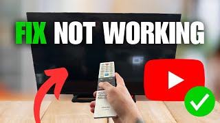 YouTube App Not Working on Toshiba Smart TV QUICK FIX [upl. by Birkett]