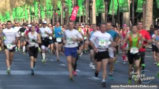 Marathon de Paris Part 2  8 Le départ des meilleurs [upl. by Menard]