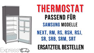 Samsung Kühlschrank Thermostat wechseln tauschen RS21 RM25 RSH1 RSJ1 SRT Richtiges Ersatzteil ✅ [upl. by Heath653]