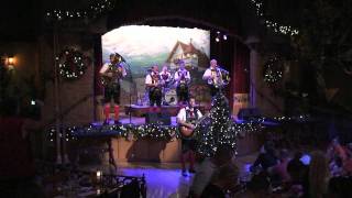 Epcots Germany Biergarten Christmas Show Highlights 121611 Walt Disney World [upl. by Warila869]