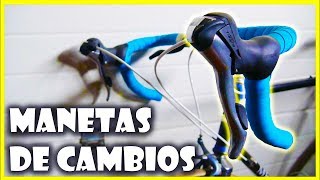 🚲 COMO MONTAR MANETAS de FRENO con CAMBIOS en una BICICLETA de CARRETERA  MODIFICACIONES MECÁNICAS [upl. by Cornell]