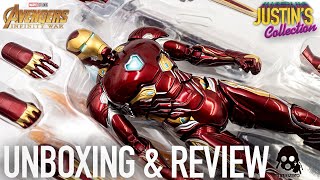 Iron Man MK50 Avengers Infinity War Threezero DLX Unboxing amp Review [upl. by Liddy552]